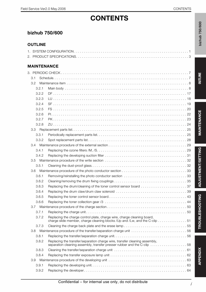 Konica-Minolta bizhub 600 750 FIELD-SERVICE Service Manual-2